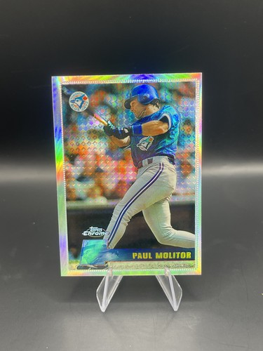 Paul Molitor [Refractor] #14 1996 Topps Chrome card