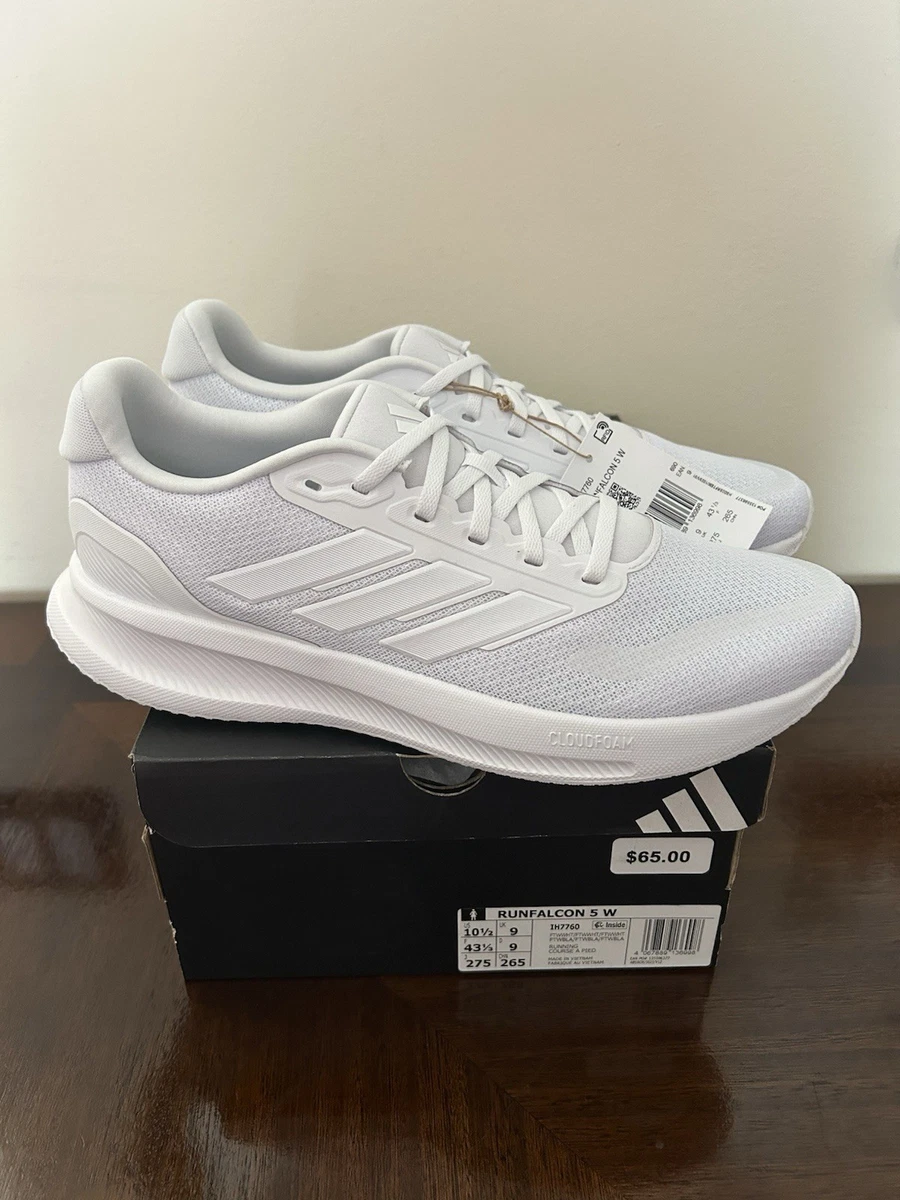 adidas Falcon Triple White W for sale | eBay