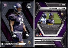 2025 Panini Mosaic Football #388 Donovan Jackson RC
