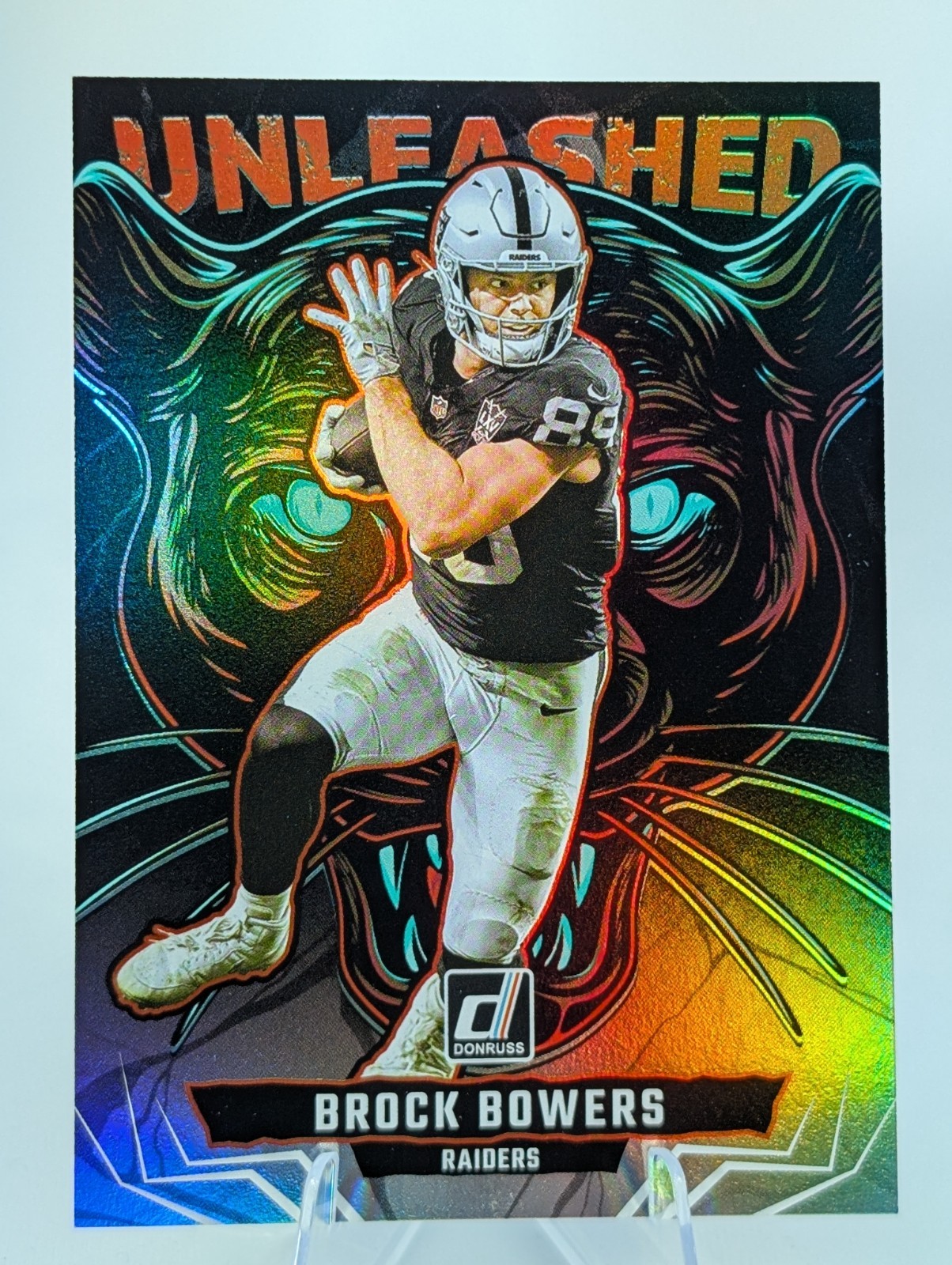2025 Panini Donruss BROCK BOWERS Unleashed Case Hit - Raiders SSP