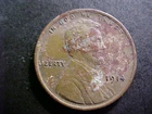 1914 Wheat One Cent Penny Lincoln