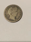 1914 silver quarter