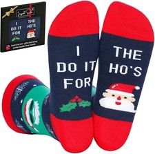 Funny Christmas Socks for Men Women Novelty Xmas Gifts Stocking Stuffers