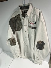 Janet Blase Bird Dog Productions  Men's Long Sleeve Shooting Shirt Size XL  E B