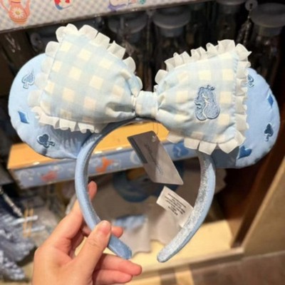 Disney 2026 authentic Alice in wonderland 75th years Minnie mouse ears headband