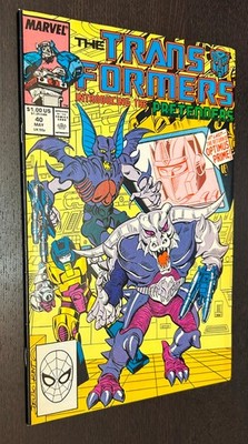 TRANSFORMERS #40 (Marvel Comics 1988) -- VF