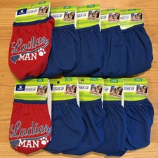 Lot of 10 Top Paw Washable Male Dog Wrap Cover-Up Large 45-90 lbs Reusable