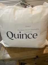 BNWT Quince Down Alternative Comforter Twin All Season Brand New 100
