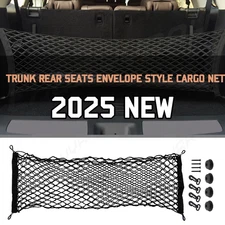 Rear Trunk Envelope Style Mesh Organizer Cargo Net For Chevrolet Malibu 13-25