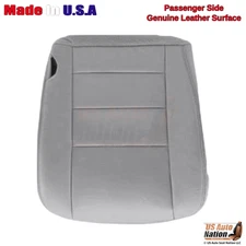 2003-2007 For Ford F250 Lariat Genuine Leather Passenger Bottom Cover Med. Flint
