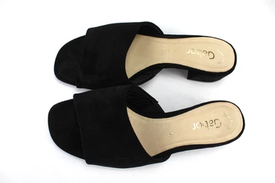 Gabor Gr.38 Uk.5 Damen Comfort Sandalen Pantoletten Slipper Schwarz  TOP P 691 - Bild 1 von 4