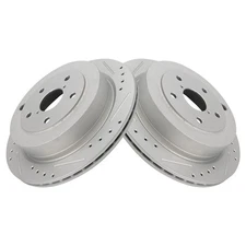 TRQ BRA70587 Disc Brake Rotors For Subaru Tribeca 2008-2014 Rear 26700XA00A