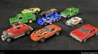 Lot of 9 Vintage 1970s-1980s Original Mattel Hot Wheels Blackwall Cars Spiderman