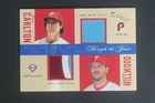 2003 Fleer Rookies & Greats Steve Carlton Kevin Millwood Dual Patch /25 DV804