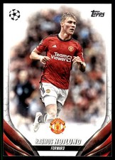 Rasmus Højlund 2023-24 Topps UEFA Club Competitions #131 Manchester United