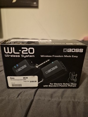 BOSS WL-20L Guitar & Bass Wireless System