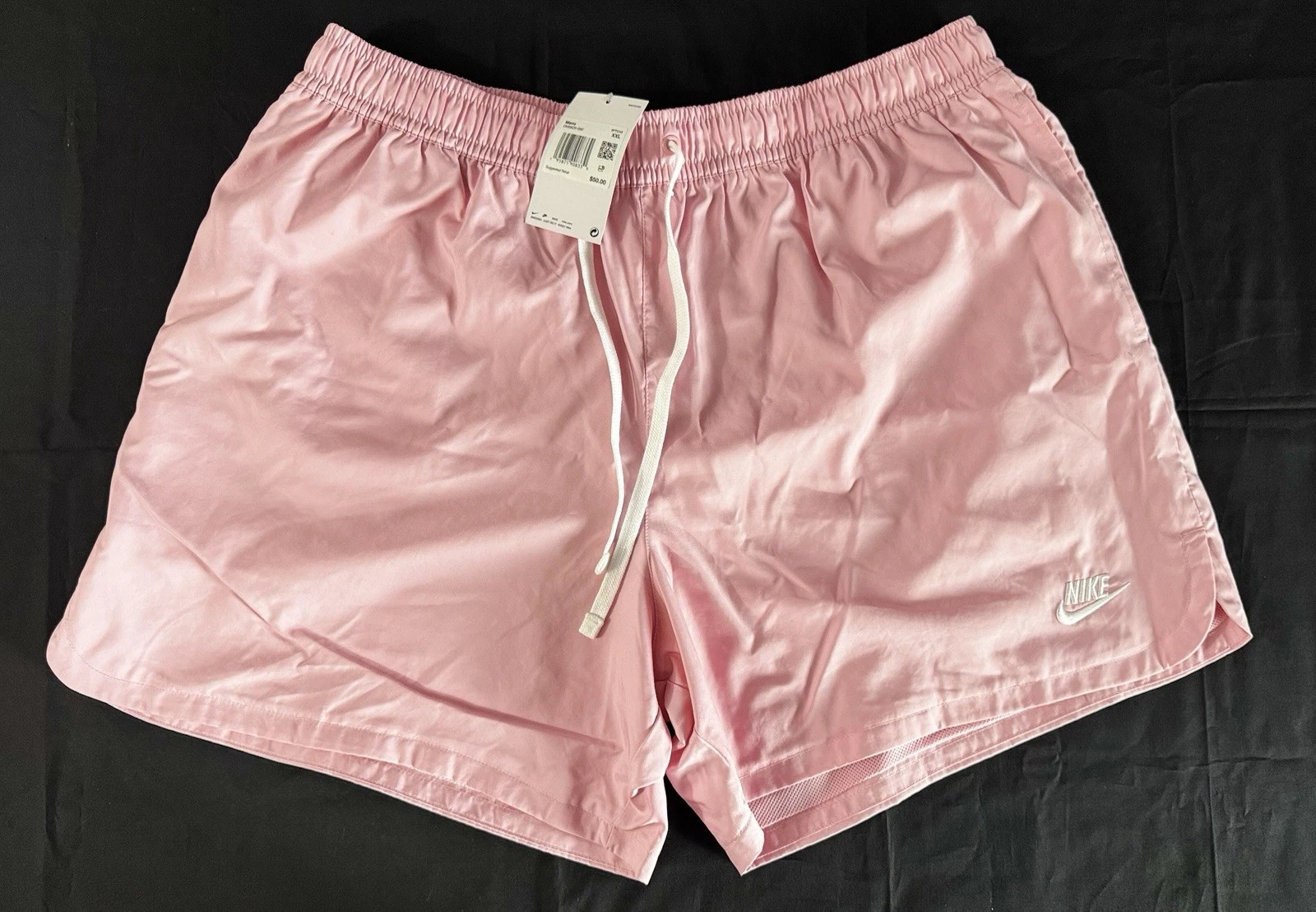 Nike Sportswear Pink Sport Essentials Men’s Woven Lined Flow Shorts XXL