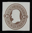 CKStamps: US Cut Square Stamps Collection Scott#U187 Unused H NG
