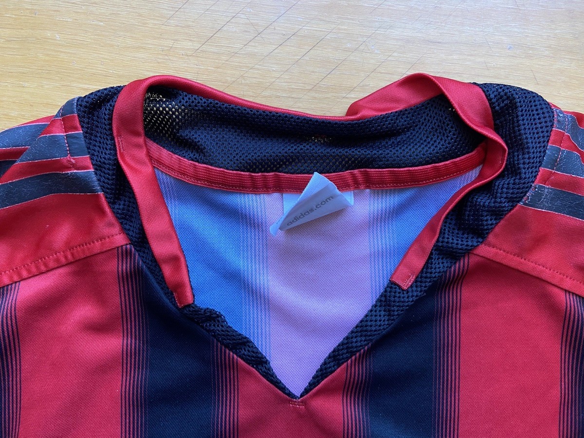 MILAN 2004 2005 HOME FOOTBALL SHIRT SOCCER JERSEY ADIDAS 369572 sz