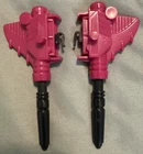 Vtg Transformers G1 Pretender Roadgrabber Freeze Guns Right & Left 1988 Toy EUC