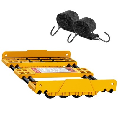 Oneon Schwerlast verstellbarer Dollywagen mit 2 elastischen Riemen - erweiterbar bis zu 36''