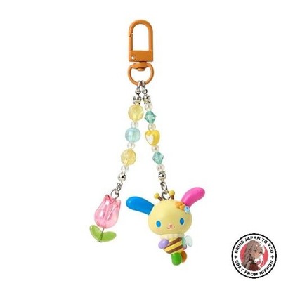 NEW Sanrio Keychain - Flower-Loving Bee (Usahana) 793523