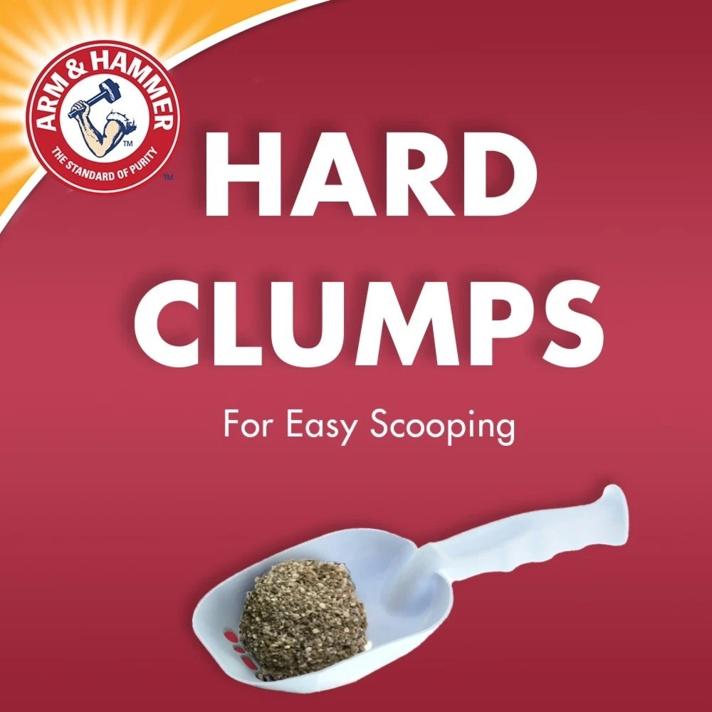 Multi-Cat Clumping Litter, 99.9% Dust Free, Scented Cat Litter, 20lb - thumbnail 4