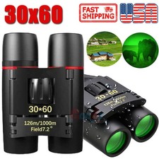 30X60 Binoculars Day/Night Military Hunting Telescope Super Zooming Monoculars