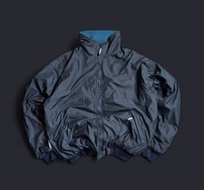 Original Musto Snugs Vintage 90s Navy Blue Polartec Fleece Lined Jacket Size L