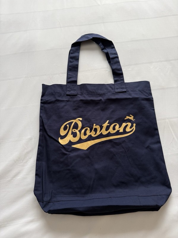 Tracksmith 2026 Boston Marathon Tote Bag/Biking/Running/Chicago/NYC/London - New