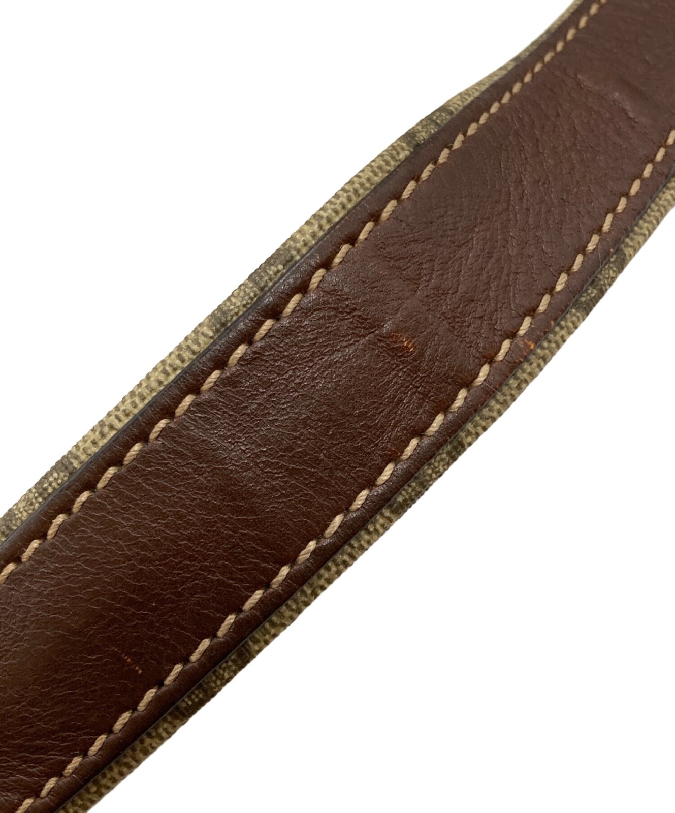 GUCCI GG Supreme Shoulder Bag Beige Canvas Leather Italy Model 246413 SN2596 thumbnail 10