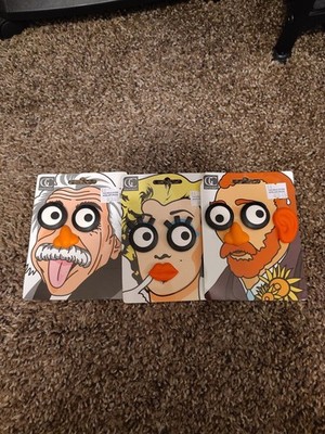 X3 Celebrity Face Magnets By Giftcraft New