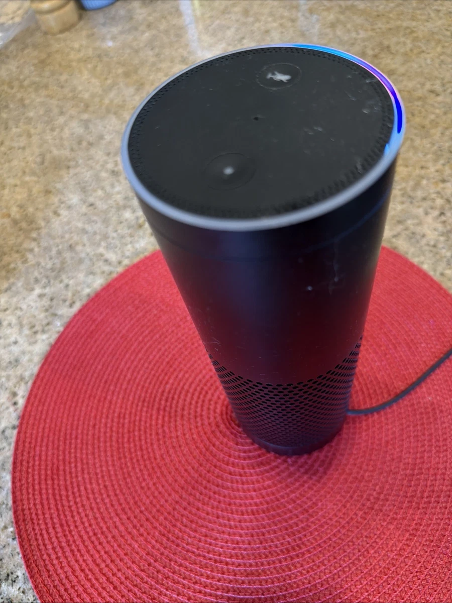 Amazon Echo (1st Generation) Alexa Black Smart Speakers for sale