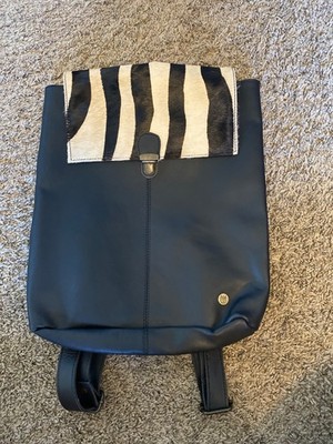 Mahi Cowhide Zebra Yale Backpack- Brand new, handmade with premium leather