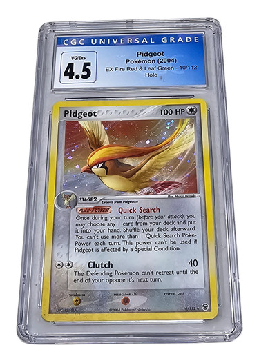 Pidgeot graded CGC 4.5 for sale on eBay