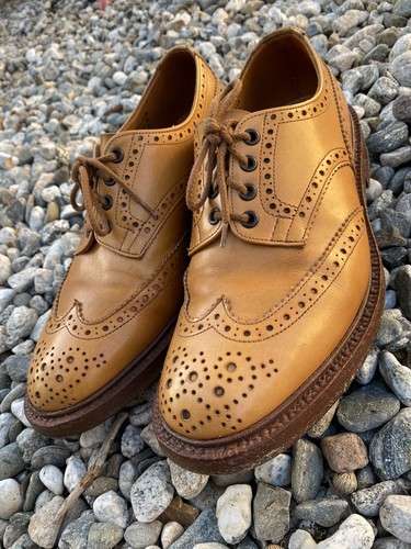 Trickers Bourton Acorn Brogue Shoes 9.5 
