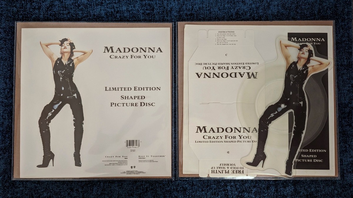 Madonna Crazy For You 限定 ピクチャーディスク Madonna – Crazy For You – Vinyl (7