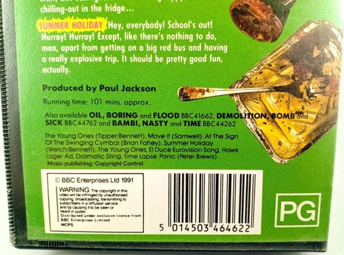 The Young Ones Cash Interesting Summer Holiday VHS PAL Rated PG BBC 101 Min - Picture 4 of 4