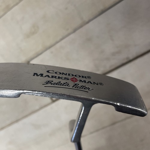 Condor Marksman Balata Putter RH Steel Shaft Fast Shipping - Picture 2 of 14