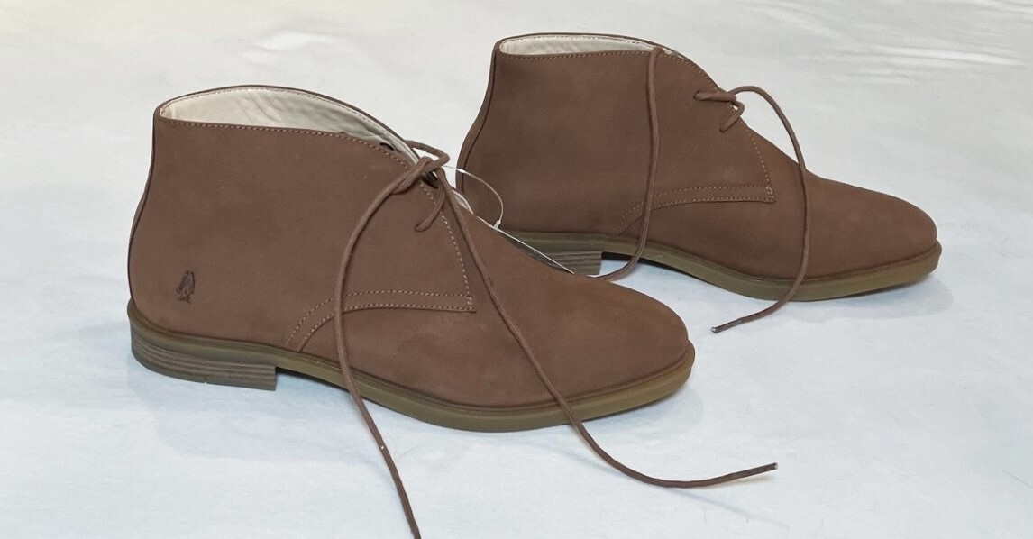 Hush Puppies Bailey Chukka 2 Half Boots Shoes Brown Chestnut  display picture 1