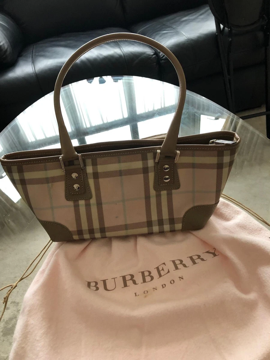 Authentic Vintage Burberry Nova Small Handbag | eBay