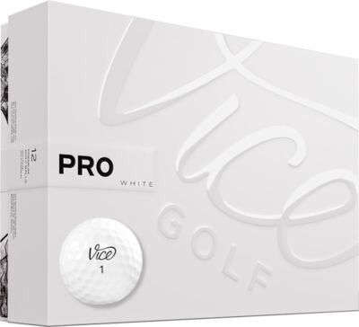 Vice Pro 2020 Golf Balls, Dozen, White