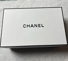 Authentic CHANEL Small/Medium Rectangular Empty Gift Storage Box 8.5"x5.5"x3”