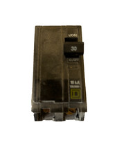 SQ D 30 amp QO two pole circuit breaker