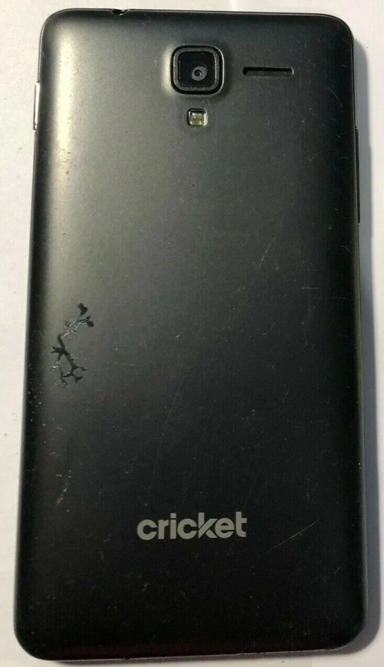 Kyocera Hydro VIEW (Cricket) 8GB C6742 Black Very Good Used Parts Repair - Image 2 of 2