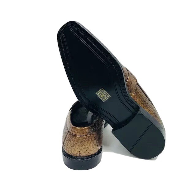 Bolano Men\'s Bronze Loafers Shoes m Size 10- | Color: Black and white | Size: 10 Amazon.com | Bolano Lawson, Wingtip Oxford Dress Shoes for  main image 3