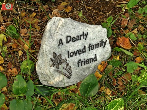 A PET MEMORIAL FOR A LOST FAMILY FRIEND.... ATTRACTIVE & FUNCTIONAL - Picture 3 of 6