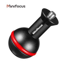 1'' Ball Adapter Ballhead Mount for Underwater Tray Bracket Extended Flashlight