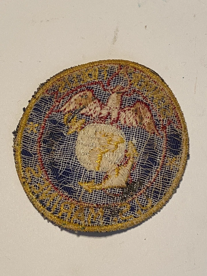 WWII USMC Marine Corps Pocket Patch  - Image 2 of 2