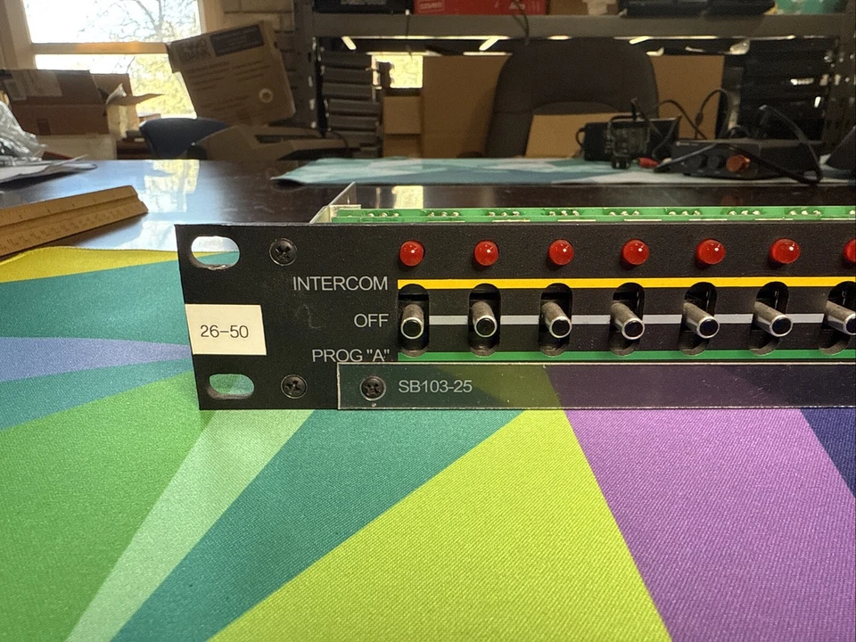 Telecor SB103-25 / Bogen SBA225 Replacement 25-Key Station Selector Panel - Image 2 of 4